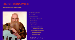 Desktop Screenshot of darylrunswick.net